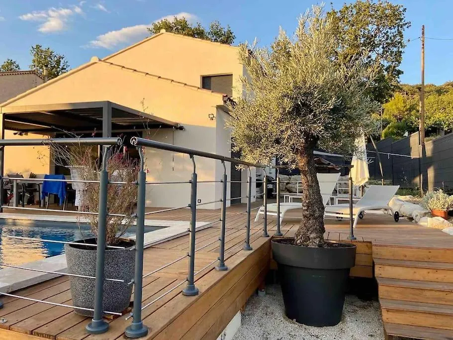 Villa L Espantee Saint-Martin-dʼArdèche Frankrig